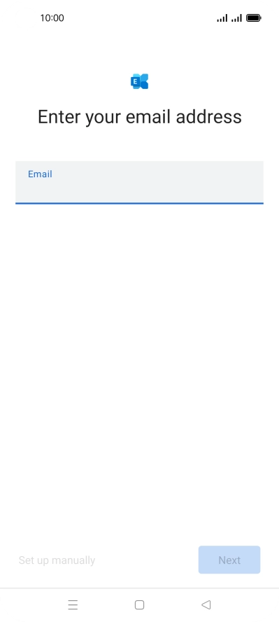 Press the field below 