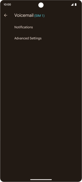 Press Advanced Settings.