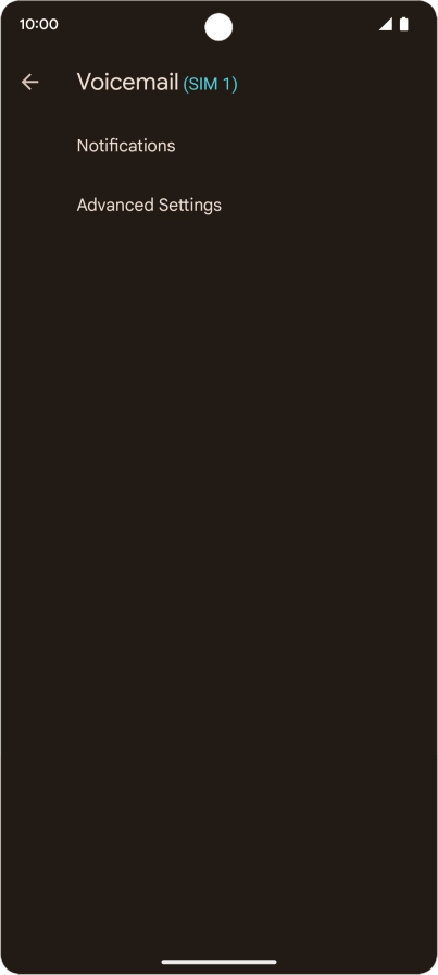 Press Advanced Settings.