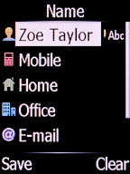 Select the required number type and key in the required phone number.