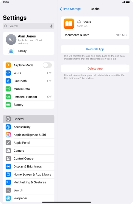 Slide your finger upwards starting from the bottom of the screen to return to the home screen.