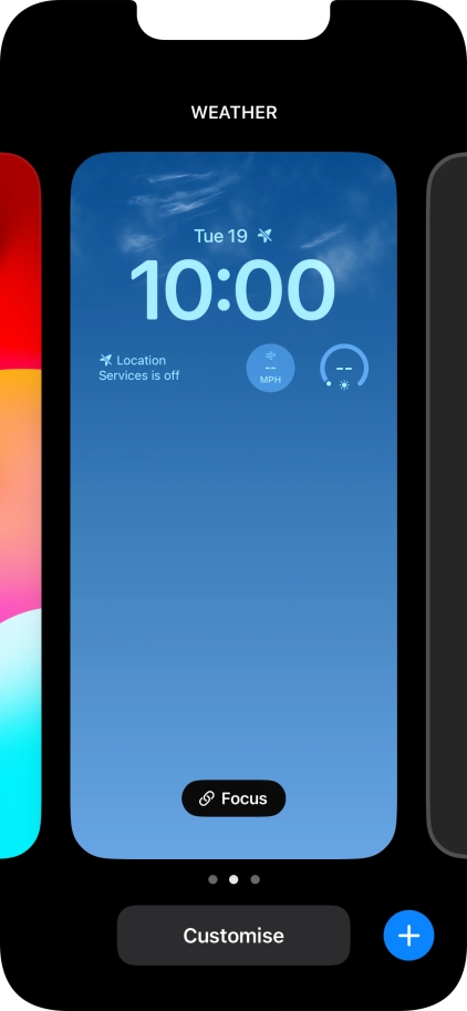 Press Focus. Press Focus.