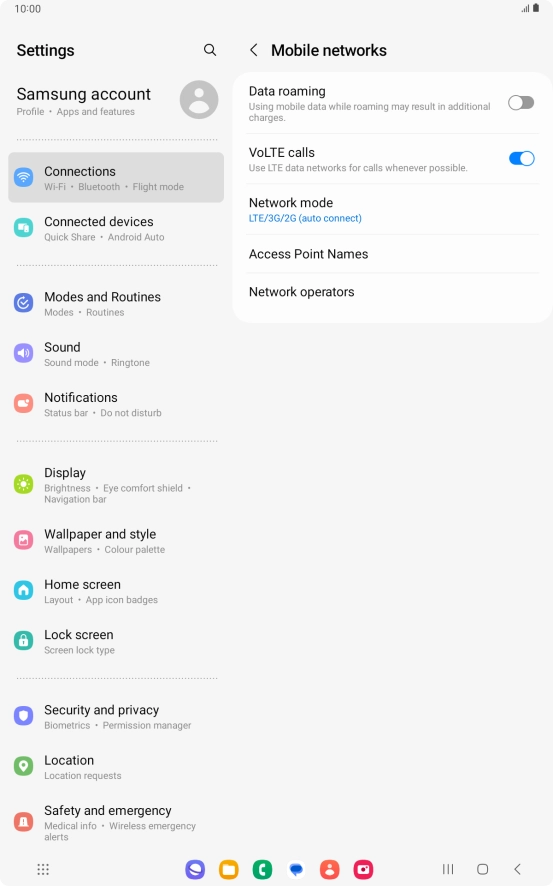 Press the indicator next to Press the indicator next to