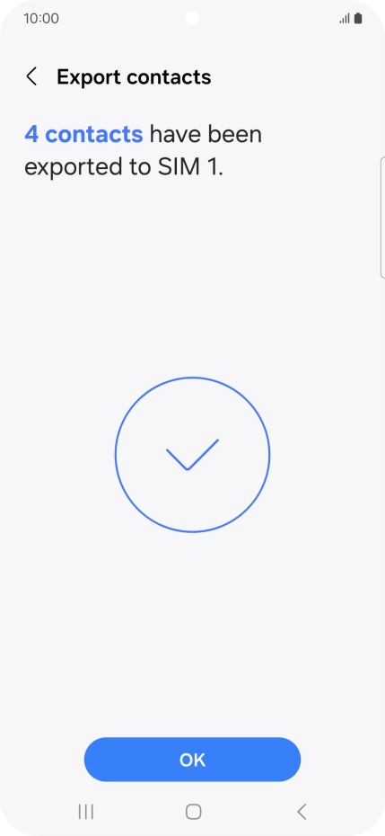 Press OK.