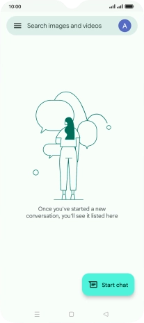 Press Start chat. Press Start chat.