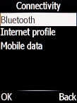 Select Mobile data.