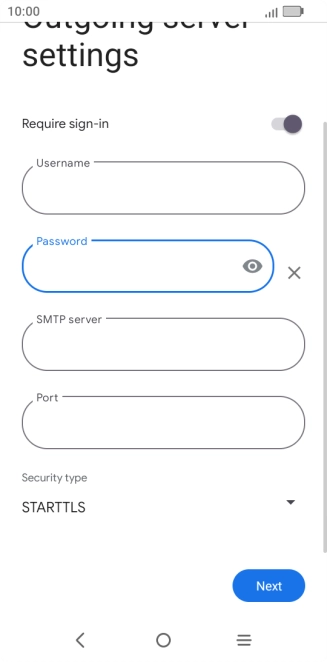 Press the field below Press the field below