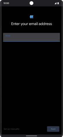 Press the field below 