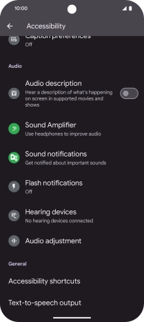 Press the required category below 