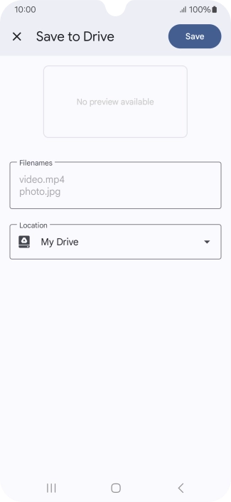Press the field below 