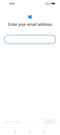 Press the field below 