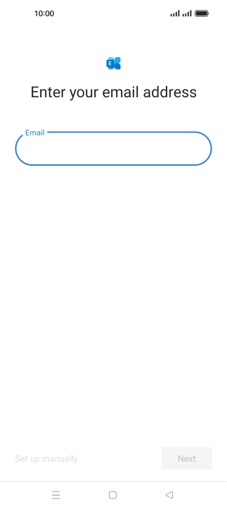 Press the field below 