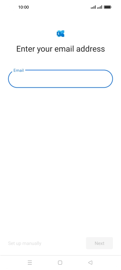 Press the field below 