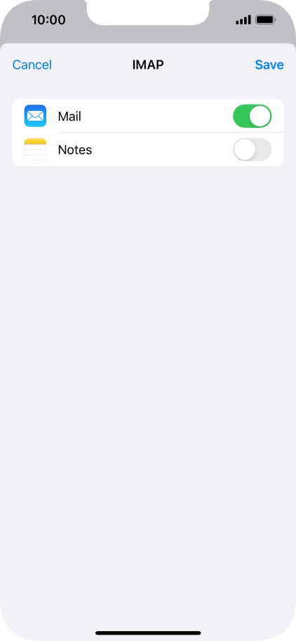 Press Save. Your email account has now been set up. To select more settings for incoming and outgoing server, proceed with the following steps.