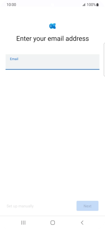 Press the field below 