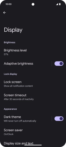 Press the indicator next to Press the indicator next to
