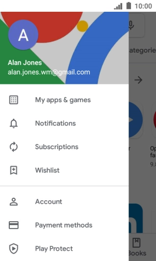 Press My apps & games.