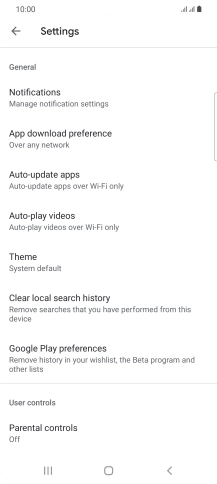 Press Auto-update apps.