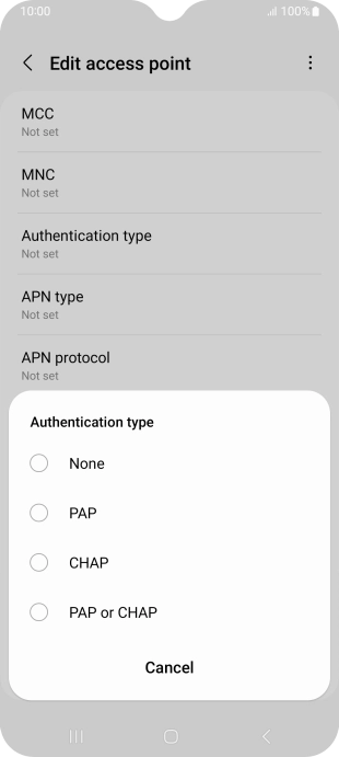 Press None. Press None.