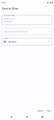 Press the field below 