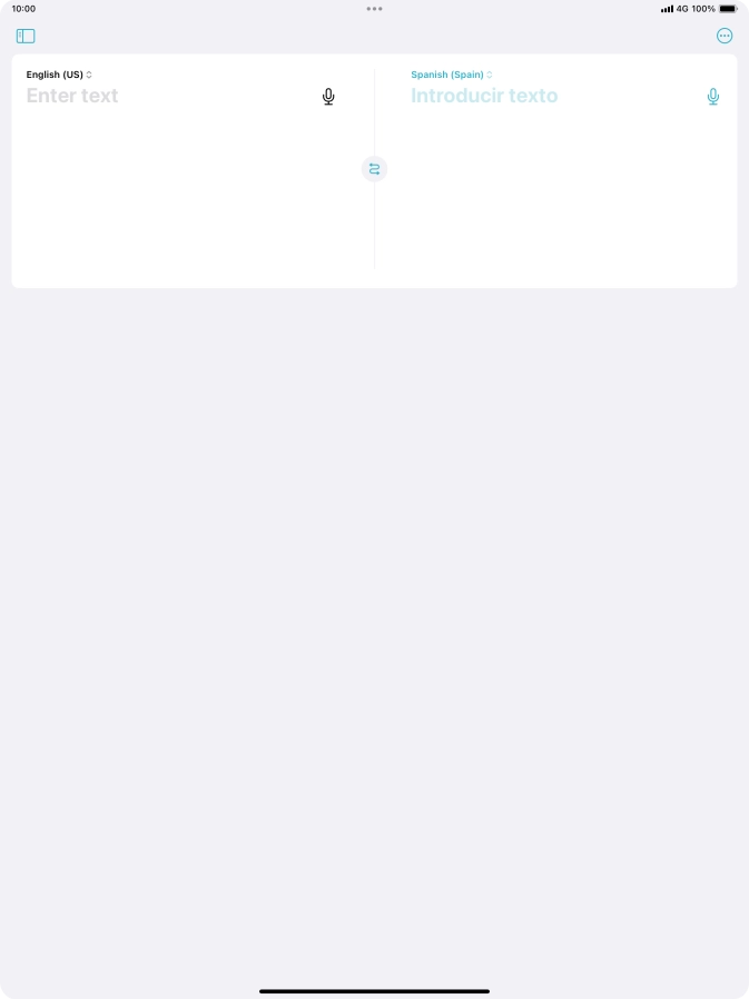 Press the first drop down list.