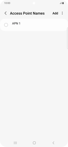 Press Add. Press Add.