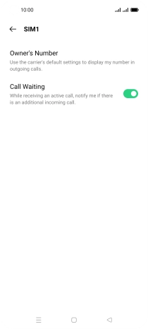 Press the indicator next to Press the indicator next to