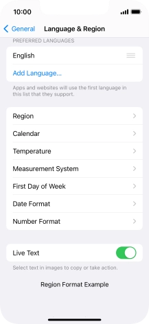 Press Add Language....