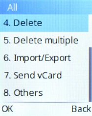 Select Import/Export.