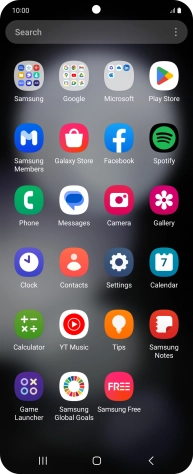 Press Samsung. Press Samsung.