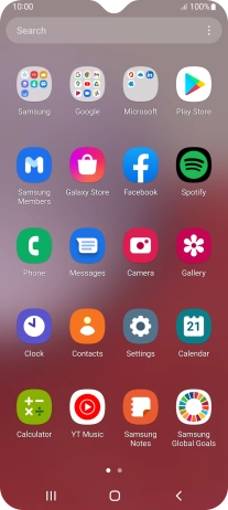 Press Gallery and go to the required folder. Press Gallery and go to the required folder.