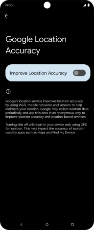 If you press the indicator next to 