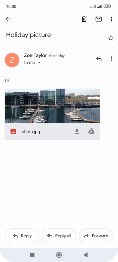 Press Reply. Press Reply.