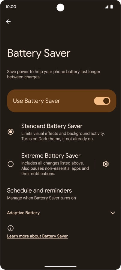 Slide your finger upwards starting from the bottom of the screen to return to the home screen.