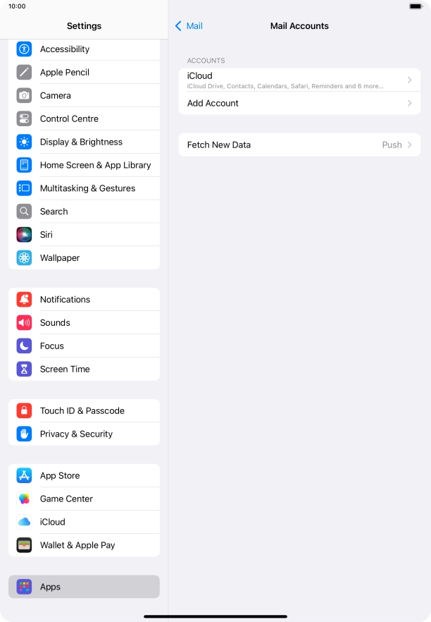 Slide your finger upwards starting from the bottom of the screen to return to the home screen.