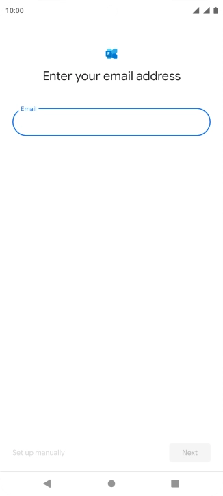 Press the field below 