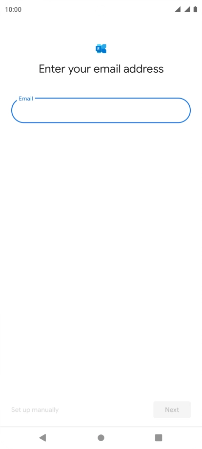 Press the field below 