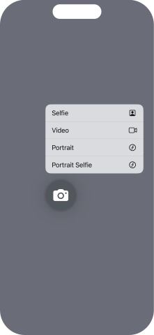 Press and hold the required function to see more actions.