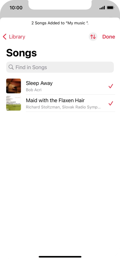 Press Done. Press Done.