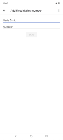 Press Number and key in the required phone number. Press Number and key in the required phone number.