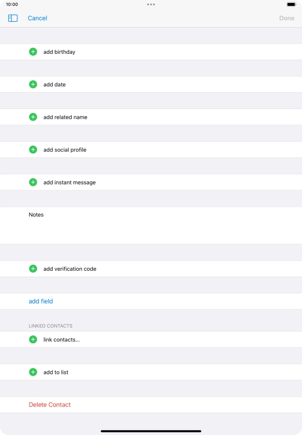 Press link contacts.... Press link contacts....