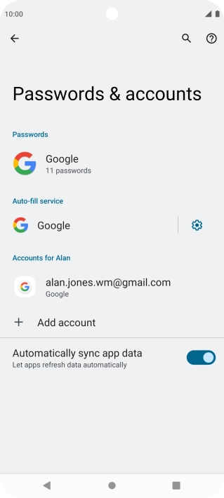 Press the Home key to return to the home screen. Press the Home key to return to the home screen.