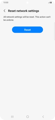 Press Reset. Press Reset.