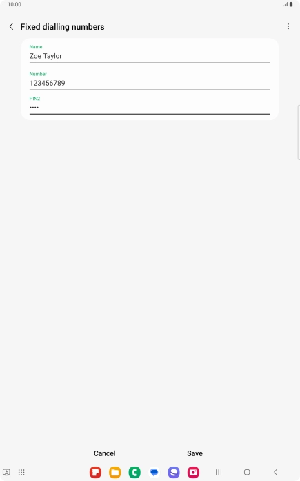 Press Save. Press Save.