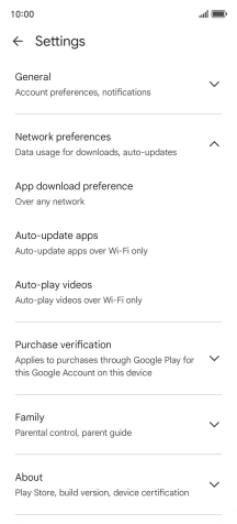 Press Auto-update apps. Press Auto-update apps.