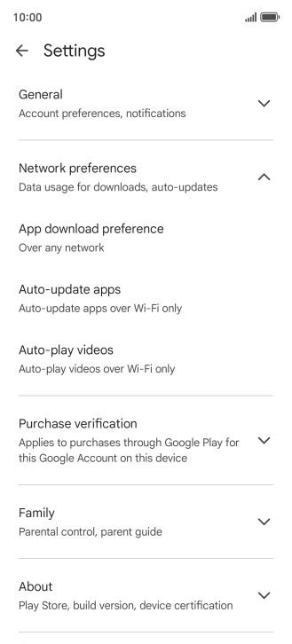 Press Auto-update apps. Press Auto-update apps.