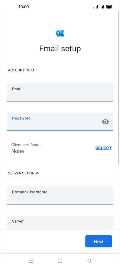 To turn on the function, press SELECT and follow the instructions on the screen to install the required certificate. To turn on the function, press SELECT and follow the instructions on the screen to install the required certificate.