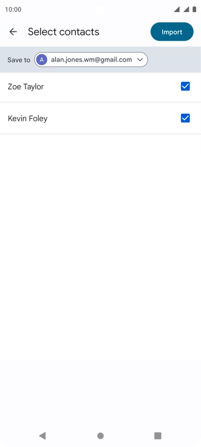 Press the drop down list next to 