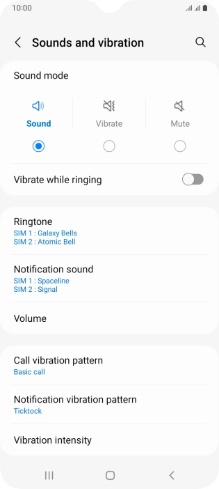 Press Ringtone.