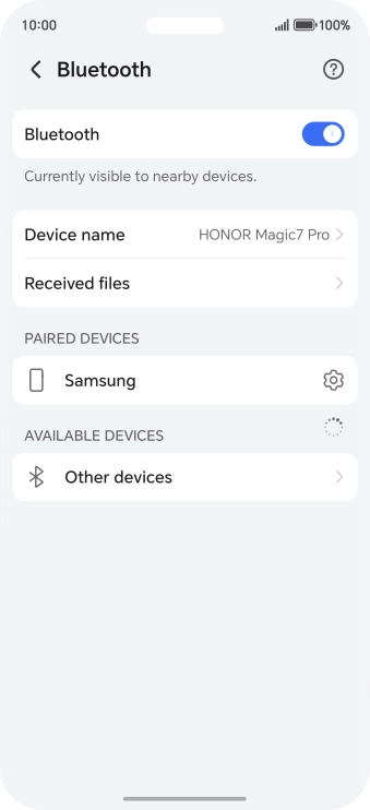 Slide your finger upwards starting from the bottom of the screen to return to the home screen.